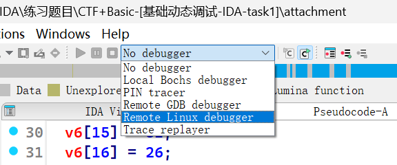 IDA 设置
